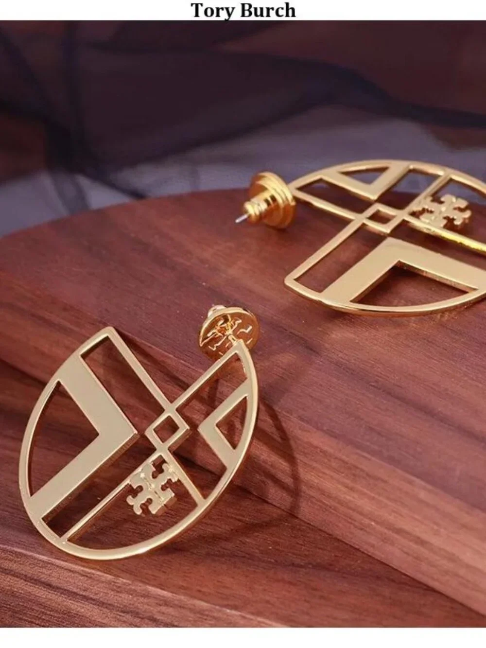 Tory Burch gold earrings